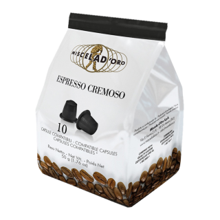 BLACK CREMOSO kafa espresso Miscela d'Oro