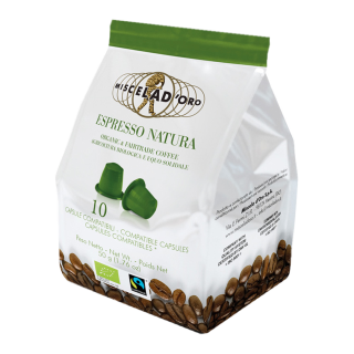 GREEN NATURA kafa espresso Miscela d'Oro