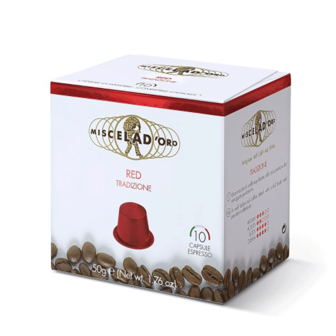 RED TRADIZIONE kafa espresso Miscela d'Oro